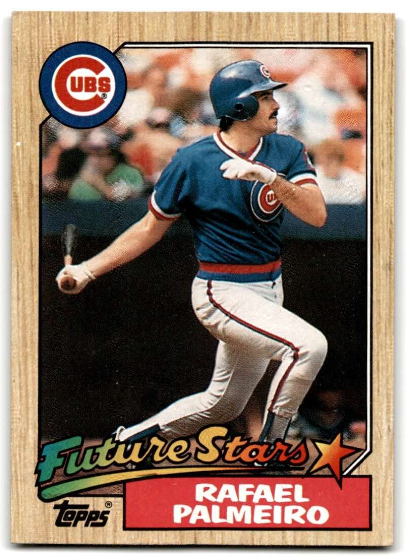 メジャーリーグ　カード　Rafael Palmeiro Amazon.com: 1987 Topps Baseball #634 Rafael Palmeiro RC